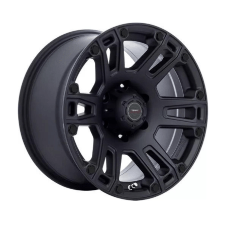 16 Inch Mag Wheel - Dagger Satin Black Wheel (6x139PCD)