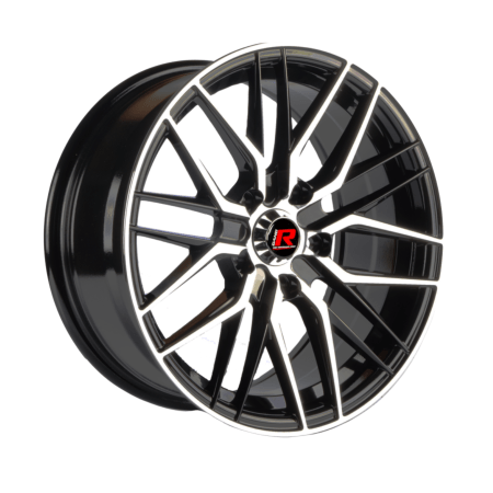16 Inch Mag Wheel - M165848 Black Machine Face (5x114 PCD)