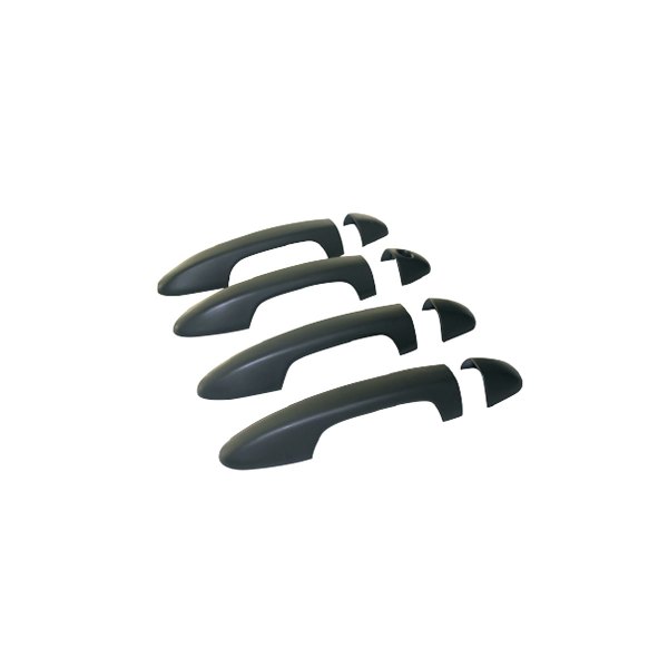 Door Handle Covers - Suitable for Hilux Revo 2016 + Matt Black